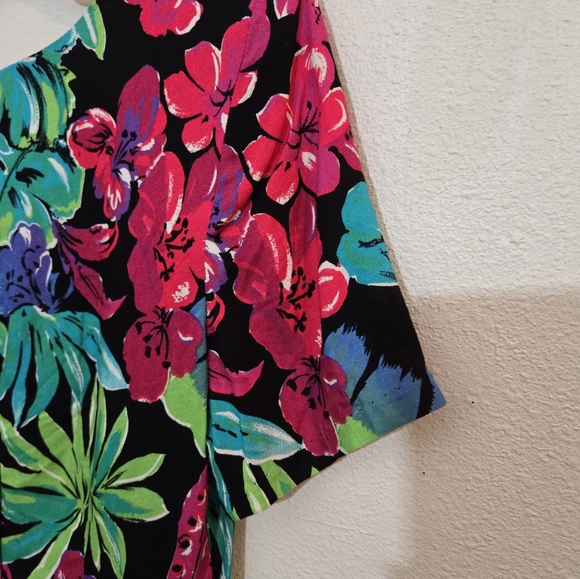 VINTAGE 90s My Michelle Floral Dress Small - Picture 11 of 13